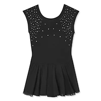 Léotard jupé à manches George pour filles