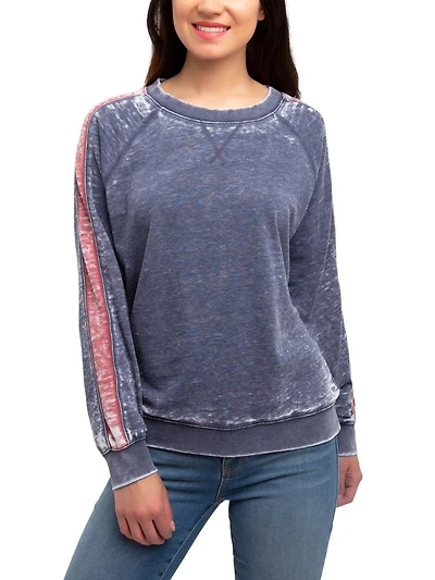 Jordache Women's Burnout Sweatshirt