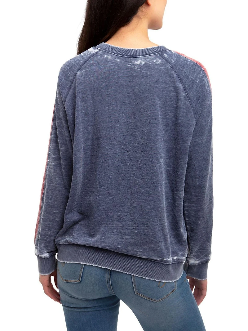 Jordache Women's Burnout Sweatshirt