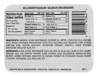 Reser's Fine Foods Crunchy Cole Slaw, 425 g