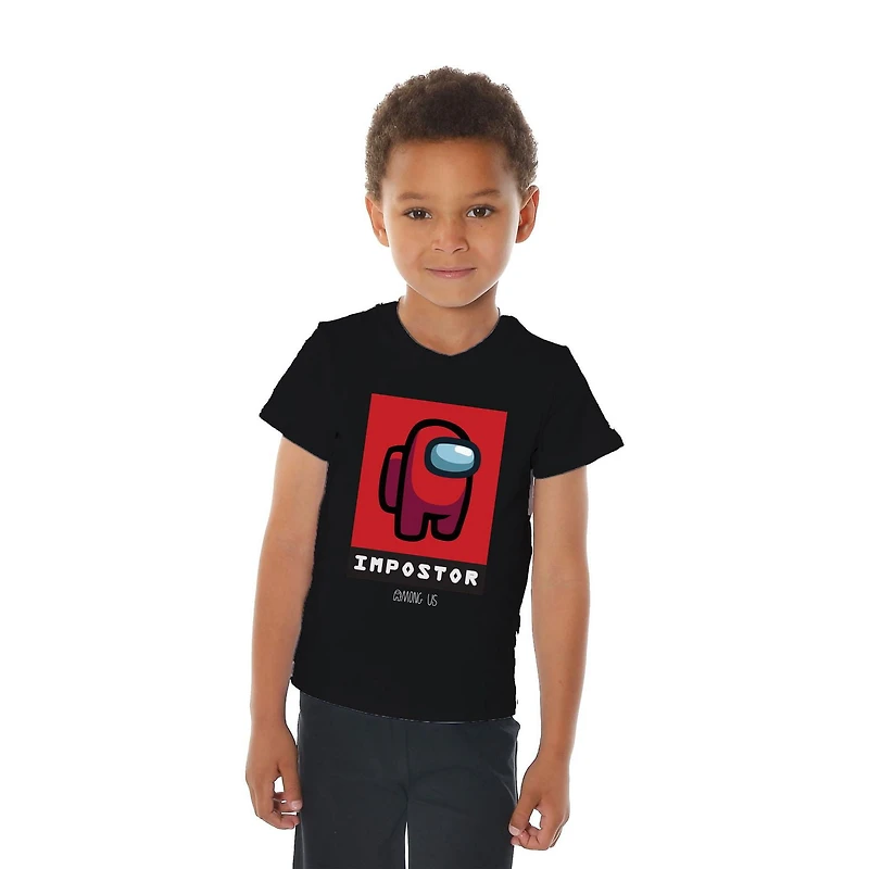 T-shirt à manches courtes pour garçons parmi nous