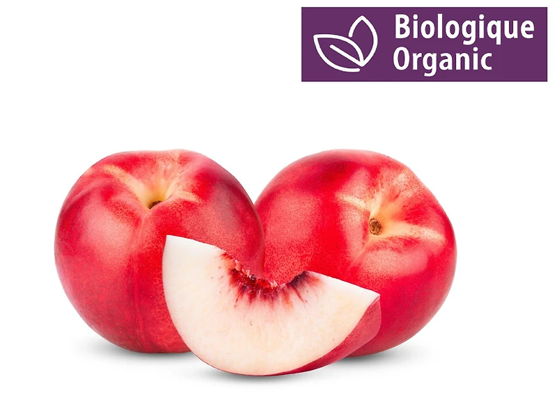 Nectarines biologiques
