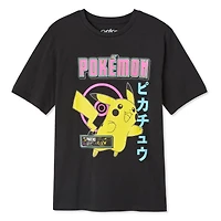 Pokemon Boys' Pikachu Tee, Sizes XS-XL