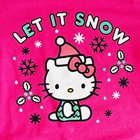 Girls Hello Kitty Snow Time Long Sleeve T-Shirt