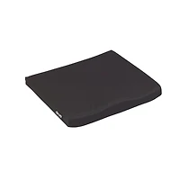 Drive Medical Black Molded General Use 1 3/4" Wheelchair Seat Cushion, 18" Wide