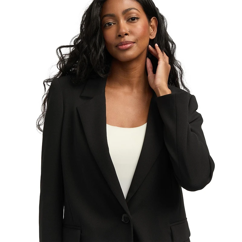 Mexx Women’s Lapel Collar Button Up Blazer, Sizes: S-XL