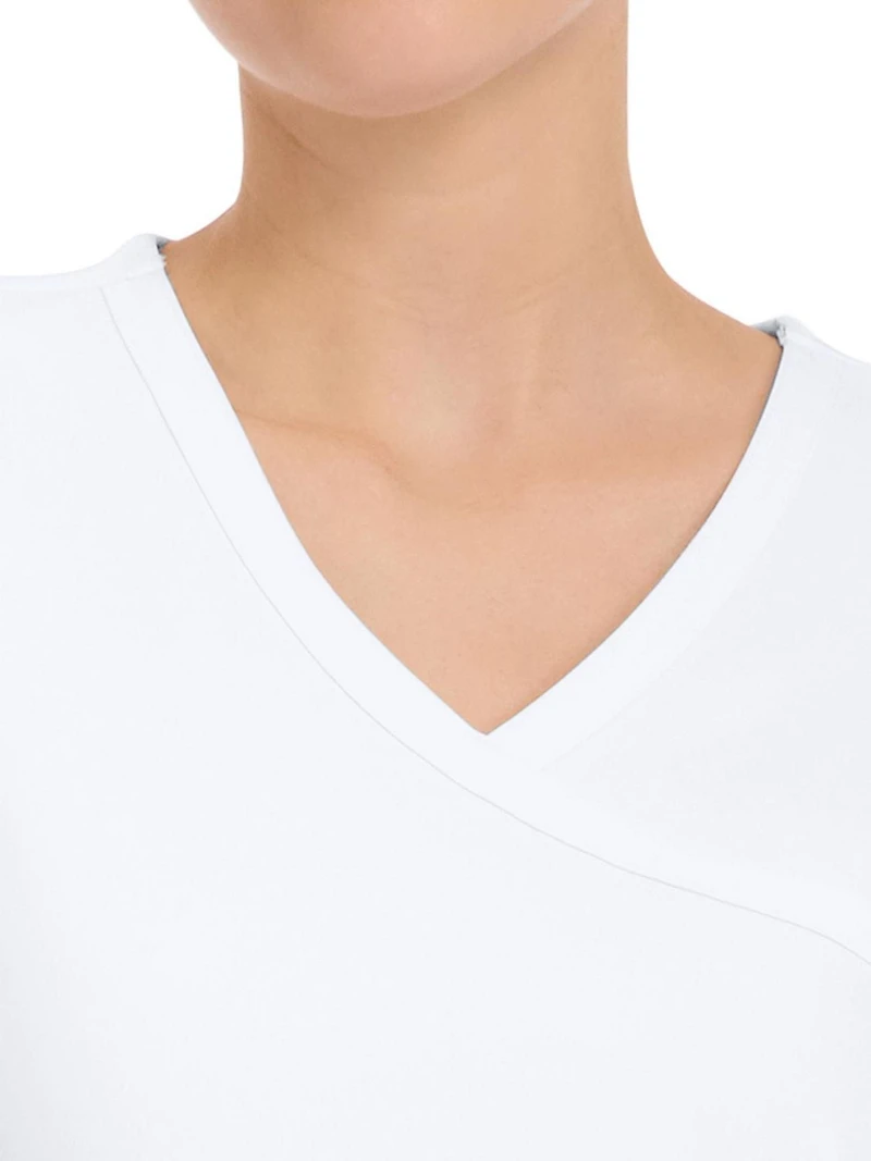 Scrubstar Core Essential Women's Wrap Scrub Top