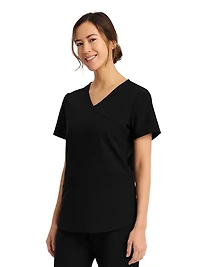 Scrubstar Core Essential Women's Wrap Scrub Top