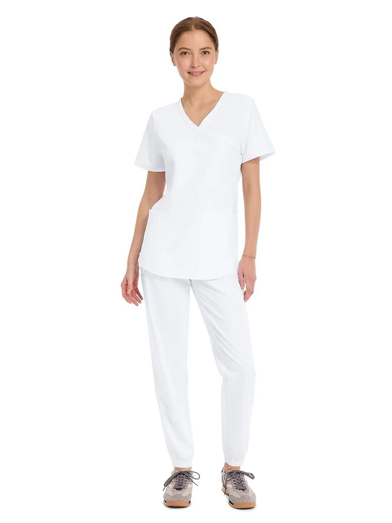 Scrubstar Core Essential Women's Wrap Scrub Top