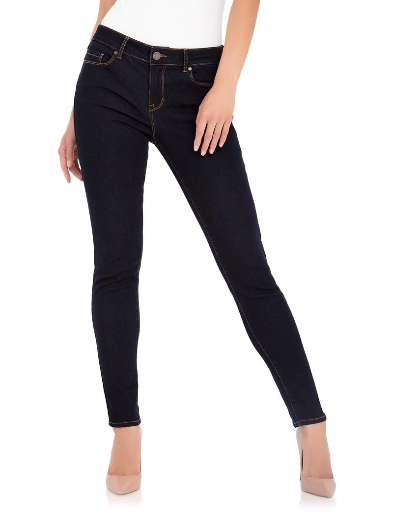 Jordache Women's Mid Rise Skinny