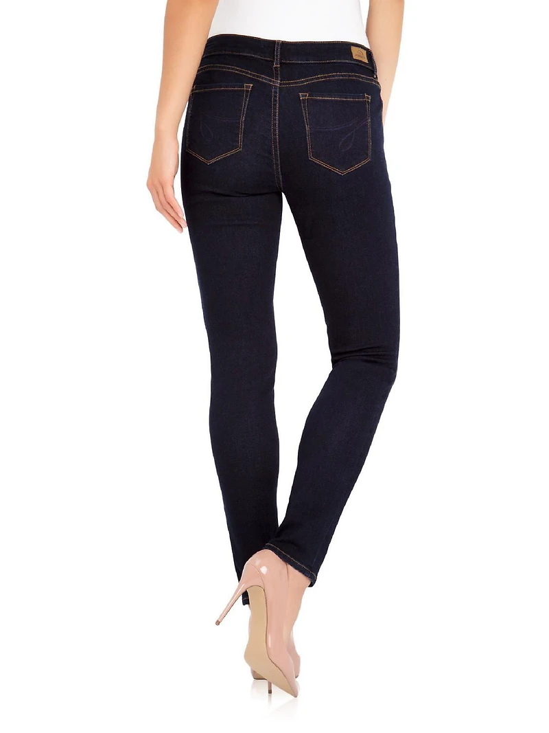 Jordache Women's Mid Rise Skinny