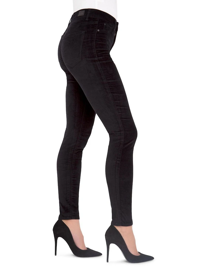 Legging Femme Velours Taille Haute Velvet Jordache