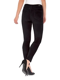 Jordache Women's High Rise Velvet Legging