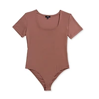 Mexx justaucorps en tricot à col carré, manches courtes pour femmes S-XL