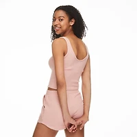 No Boundaries Women's Waffle Tank