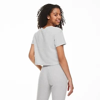 No Boundaries Women's Waffle Tee