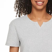 No Boundaries Women's Waffle Tee