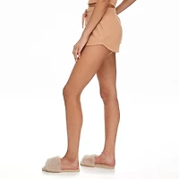 Short en tricot gaufré No Boundaries pour femmes