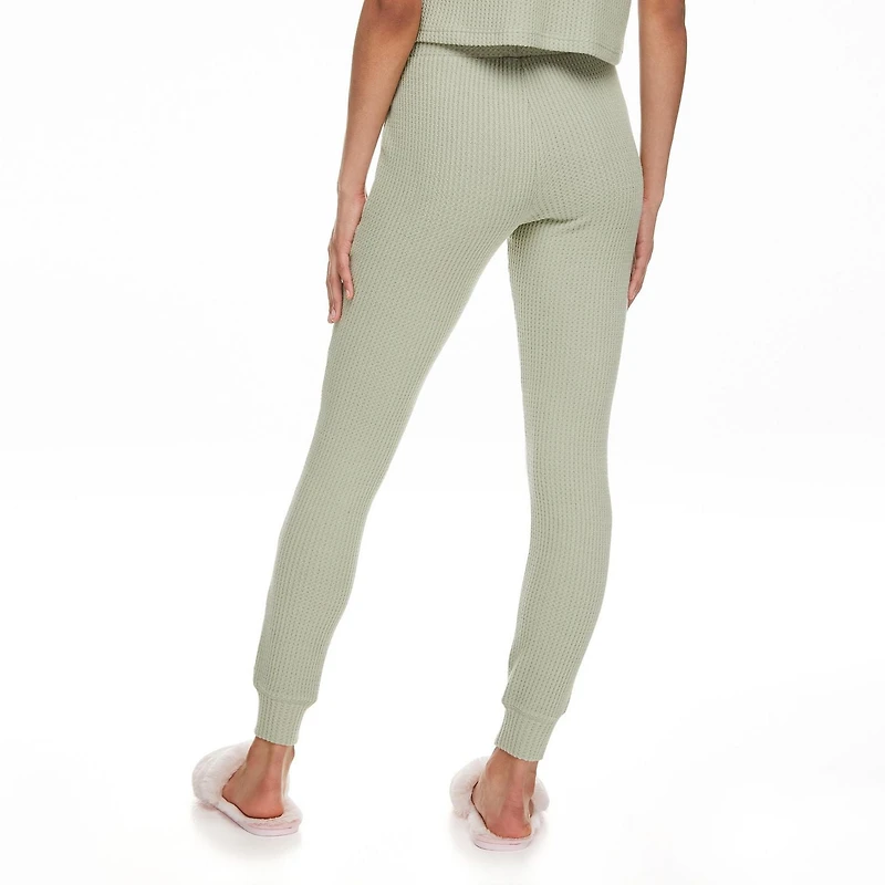 Jogger en tricot gaufré No Boundaries pour femmes