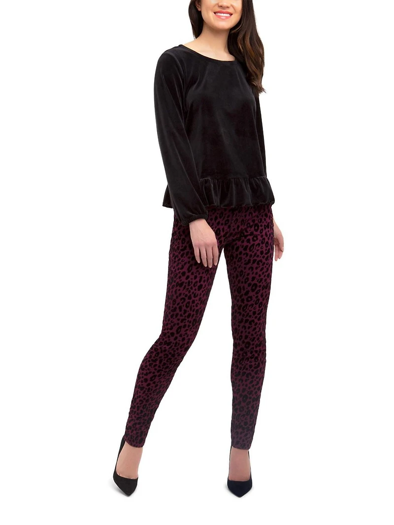 Jordache Women's Peplum Top