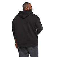 Haut à capuchon zippé sur la longueur George Plus pour hommes Tailles 3XL-5XL