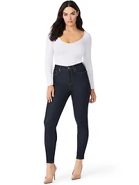 Sofia Jeans by Sofia Vergara Women's Rosa Curvy Super High-Rise Skinny Ankle Jeans