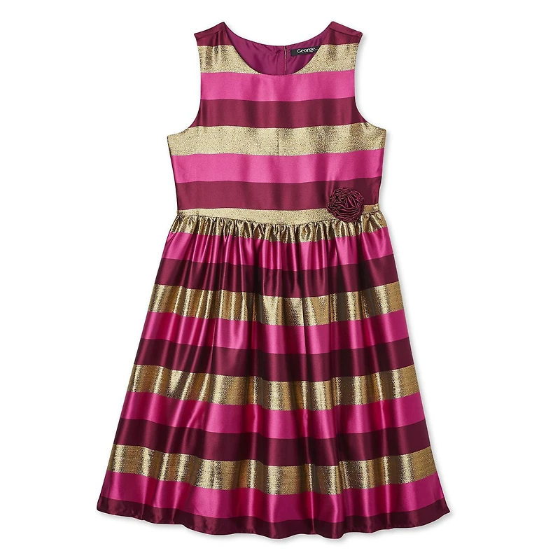 Robe rayée sans manches George pour filles