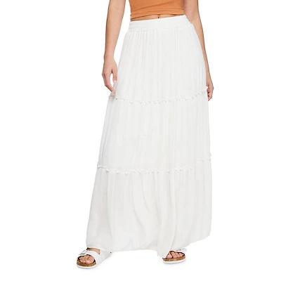 Jupe longue étagée Wild Skye pour femmes Tailles TP–TG