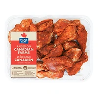 Maple Leaf Fresh Seasoned Chicken Split Wings, 20 pc, 0.90 - 1.50 KG