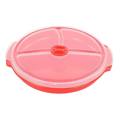 Assiette compartimentée à 3 sections