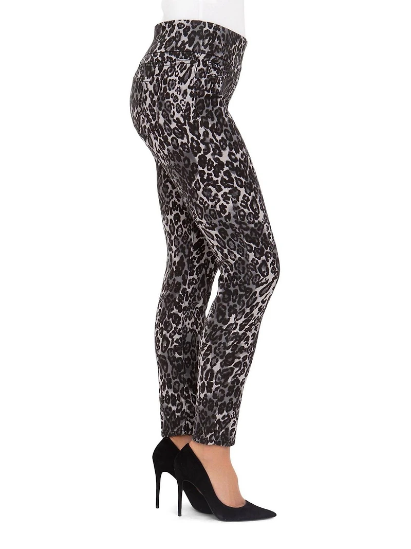 Bande de taille large pour femmes Jordache à enfiler sur un legging