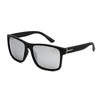 Lunettes de soleil carrées polarisées noires Athletic Works