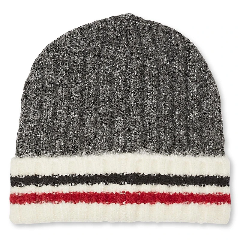 Canadiana Boys' Cabin Stripe Turn Cuff Hat