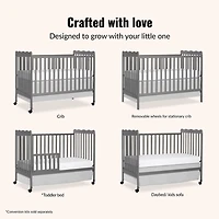 Dream On Me Carson Classic 3-in-1 Convertible Crib, Model #675