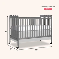 Dream On Me Carson Classic 3-in-1 Convertible Crib, Model #675