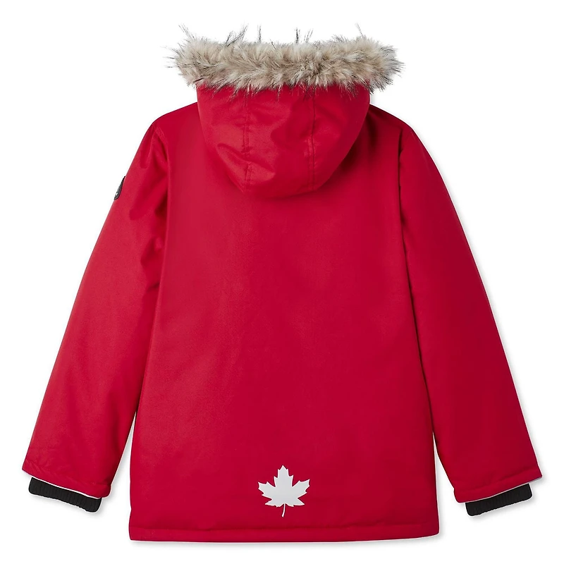 Canadiana Boys' Hooded Parka