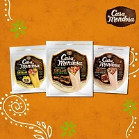 Casa Mendosa 7" Maïs-blé 50/50 6 tortillas format moyen, 204 g