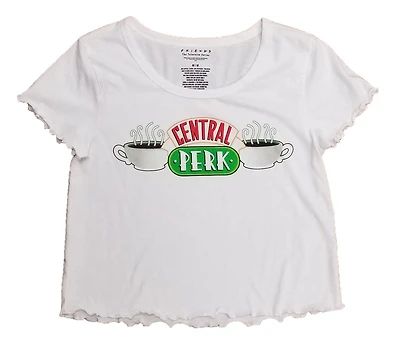 T-SHIRT EN LITTE BLANCHE "CENTRAL PERK"