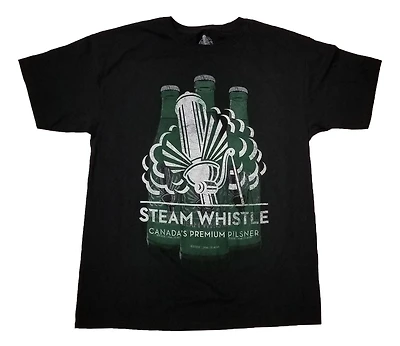 Tee Shirt Noir Steam Whistle