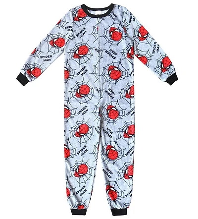 Spiderman one piece pyjama for boys