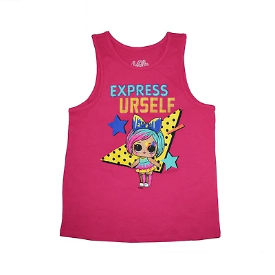 Girls LOL SURPRISE! Express Urself Tank Top
