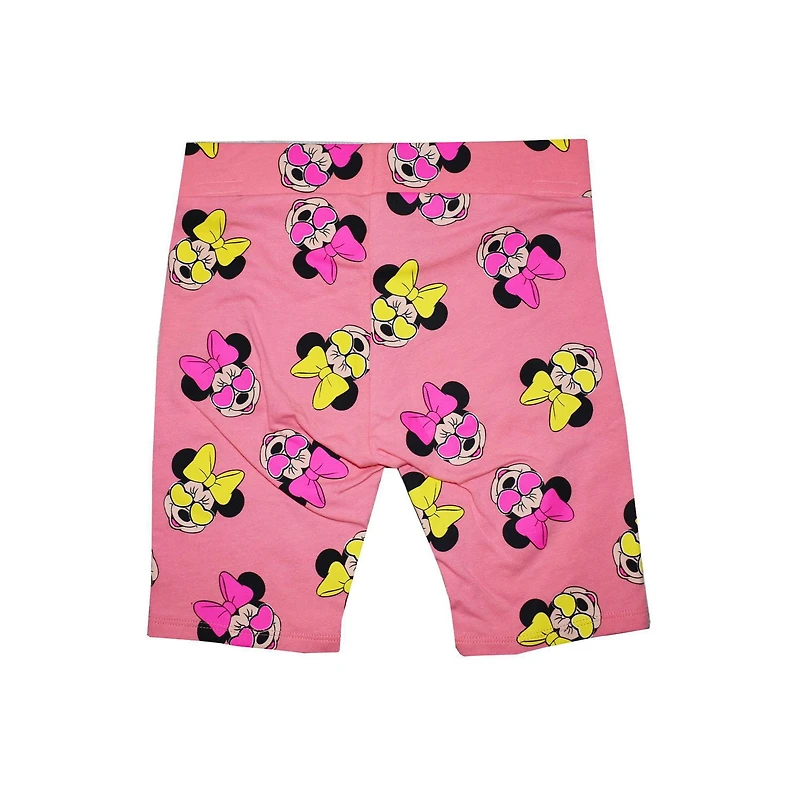 Girls Disney Suns Out Mouse Bike Shorts