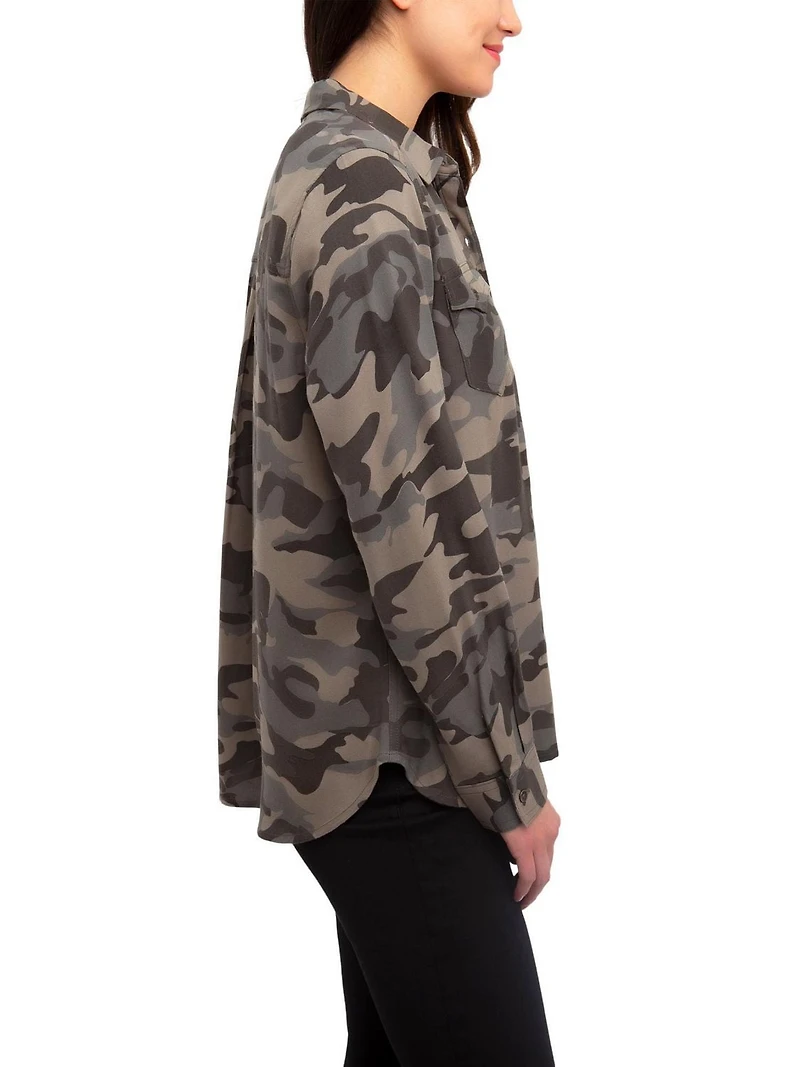 Jordache Women's Camo Shirt