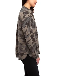 Jordache Women's Camo Shirt