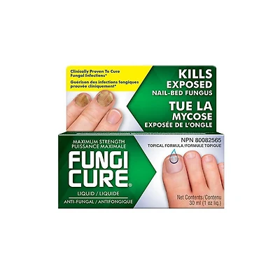 Fungicure Anti-Fungal Liquid Topical Formula Maximum Strength, 30 mL