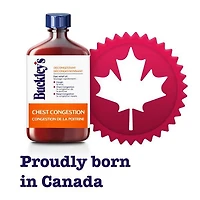 Buckley Toux Congestion bronchique 250 mL sans saccharose