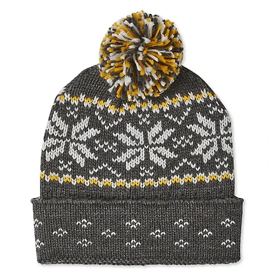 Bonnet en jacquard avec pompon George pour hommes
