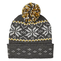 Bonnet en jacquard avec pompon George pour hommes