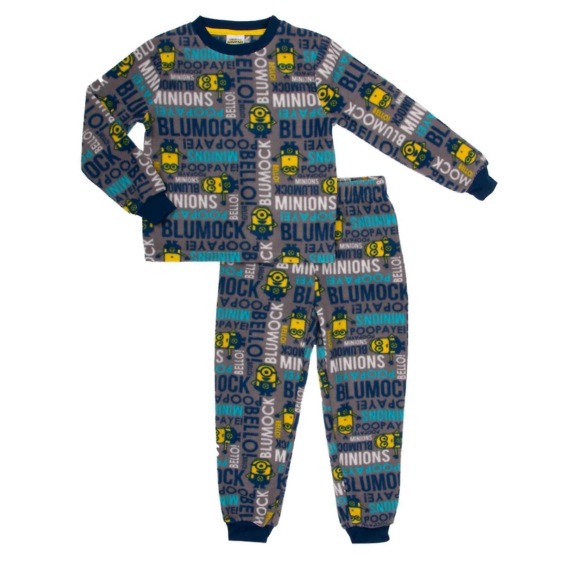 Minions/DME Boy's 2-Piece Long Sleeve Pajama Set