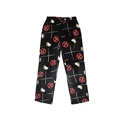 Men's Marvel Deadpool And Taco Sleepwear Pants